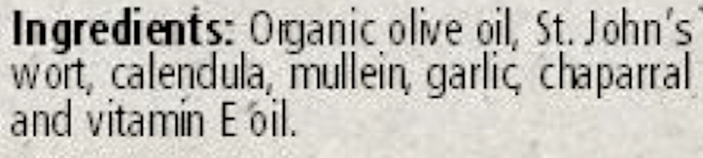 Mullein and Garlic Oil