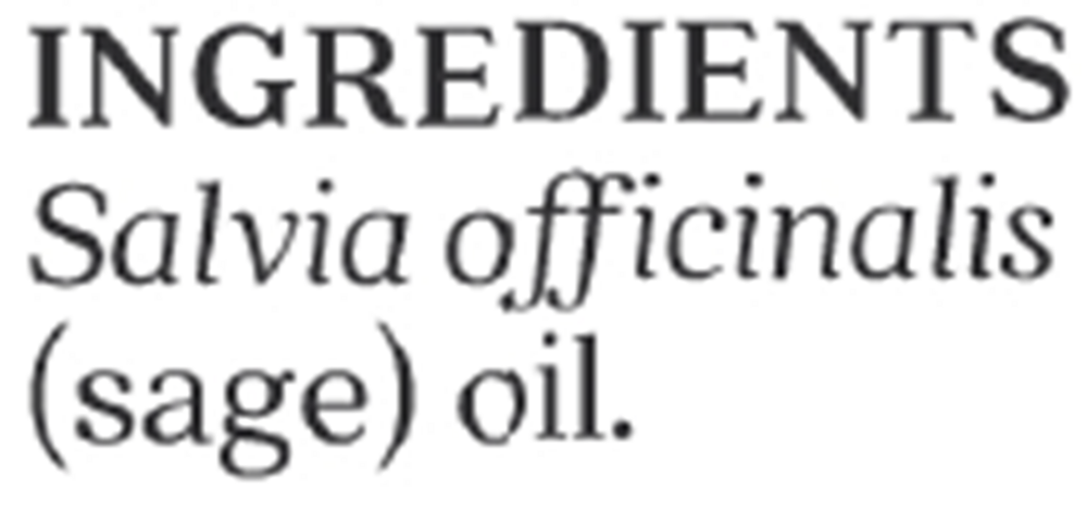 Sage Essential Oil