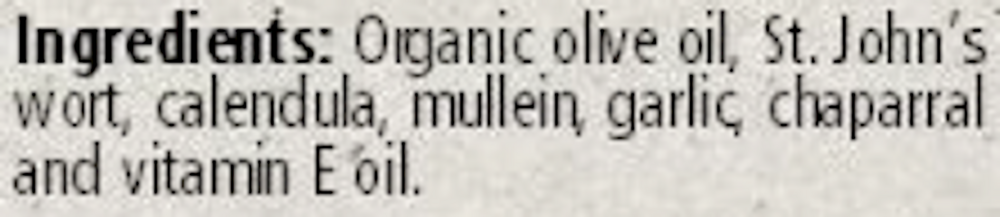 Mullein and Garlic Oil