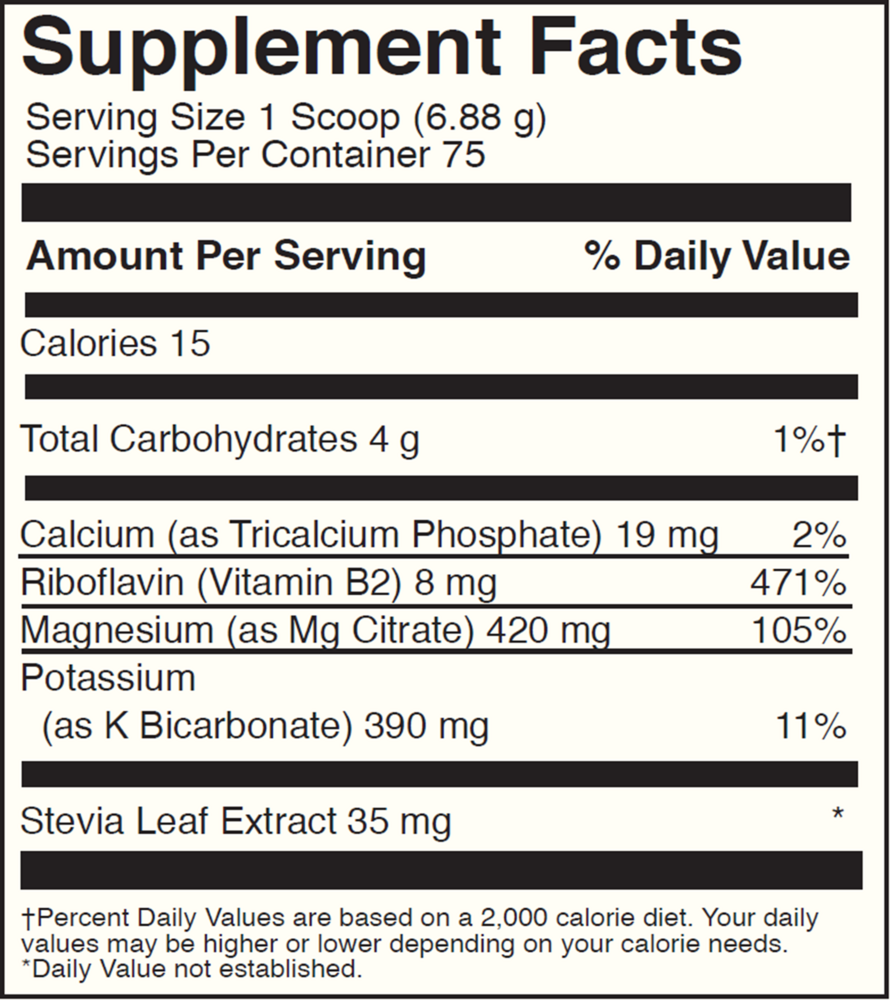 Effervescent Magnesium Citrate (California Only)