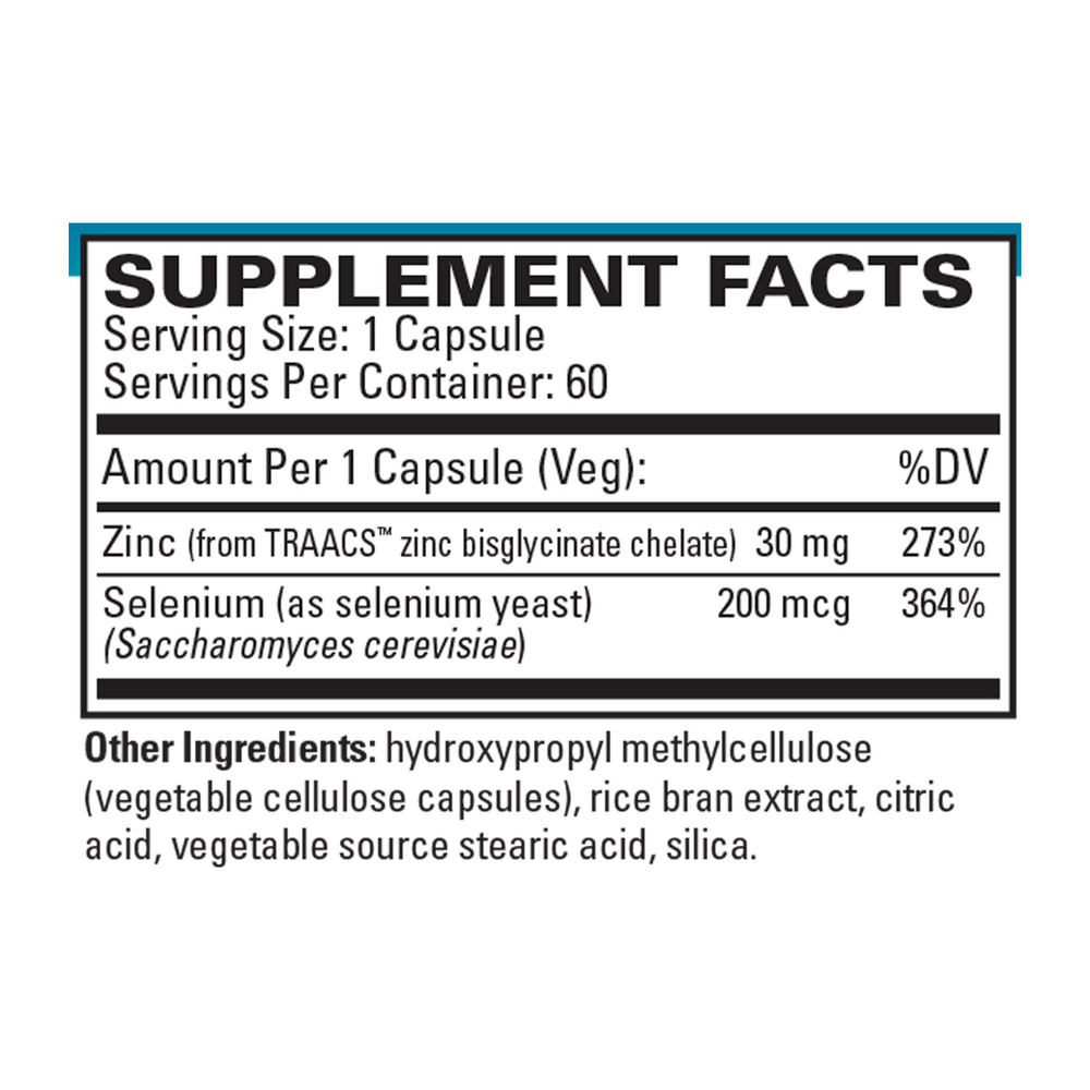 Zinc plus Selenium