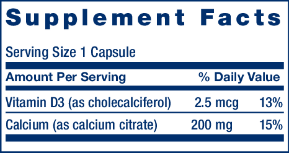 Calcium Citrate with Vitamin D