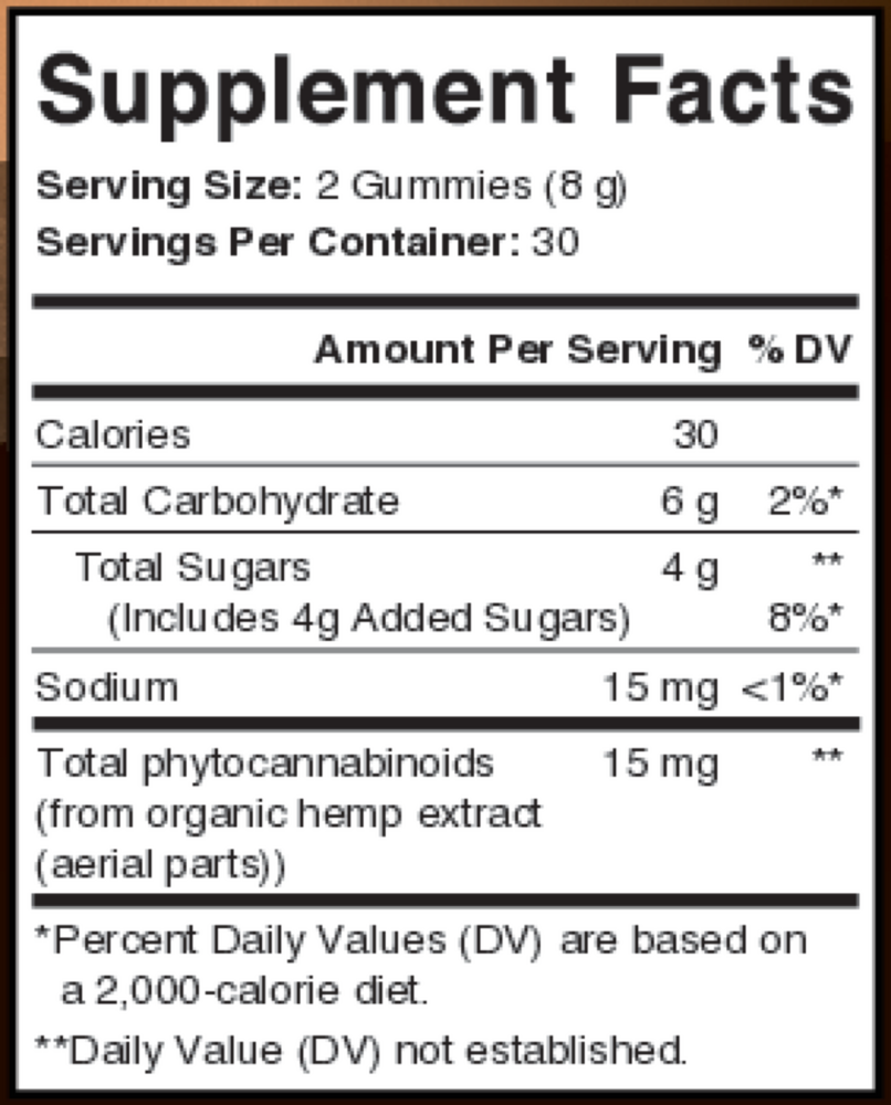 Daily Wellness 15mg Gummy