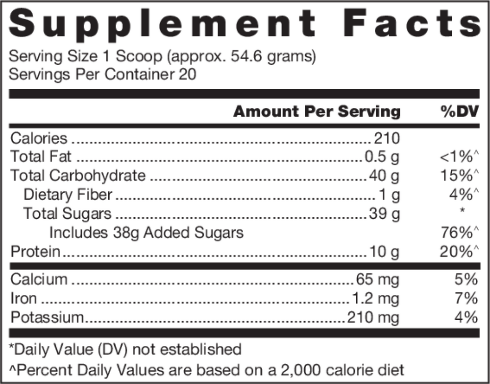 Klean Recovery, Chocolate