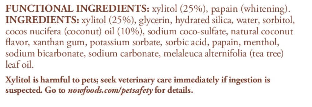 XyliWhite™ Coconut Oil Toothpaste Gel