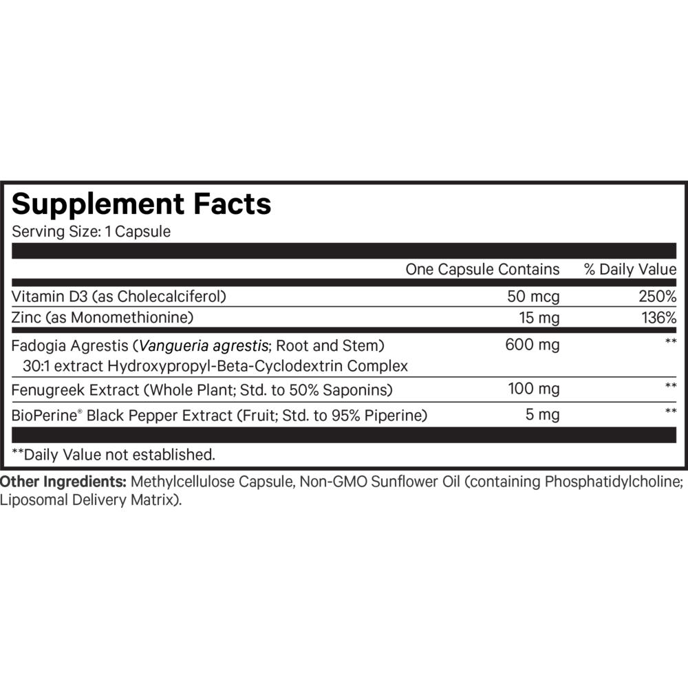 Liposomal Fadogia Agrestis+