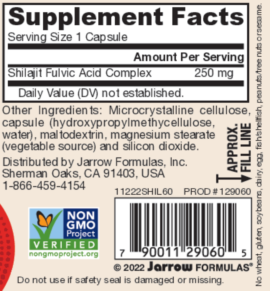 Shilajit Fulvic Acid Complex