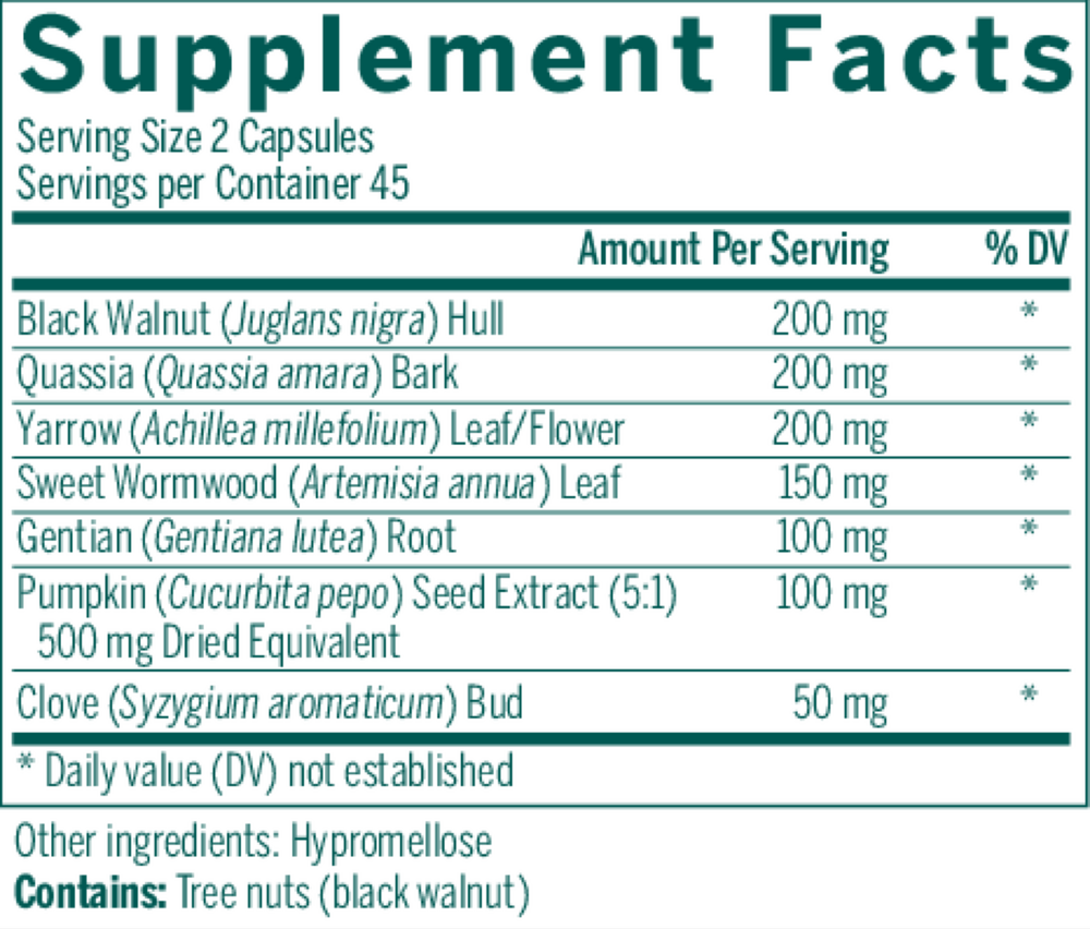 Black Walnut Capsules