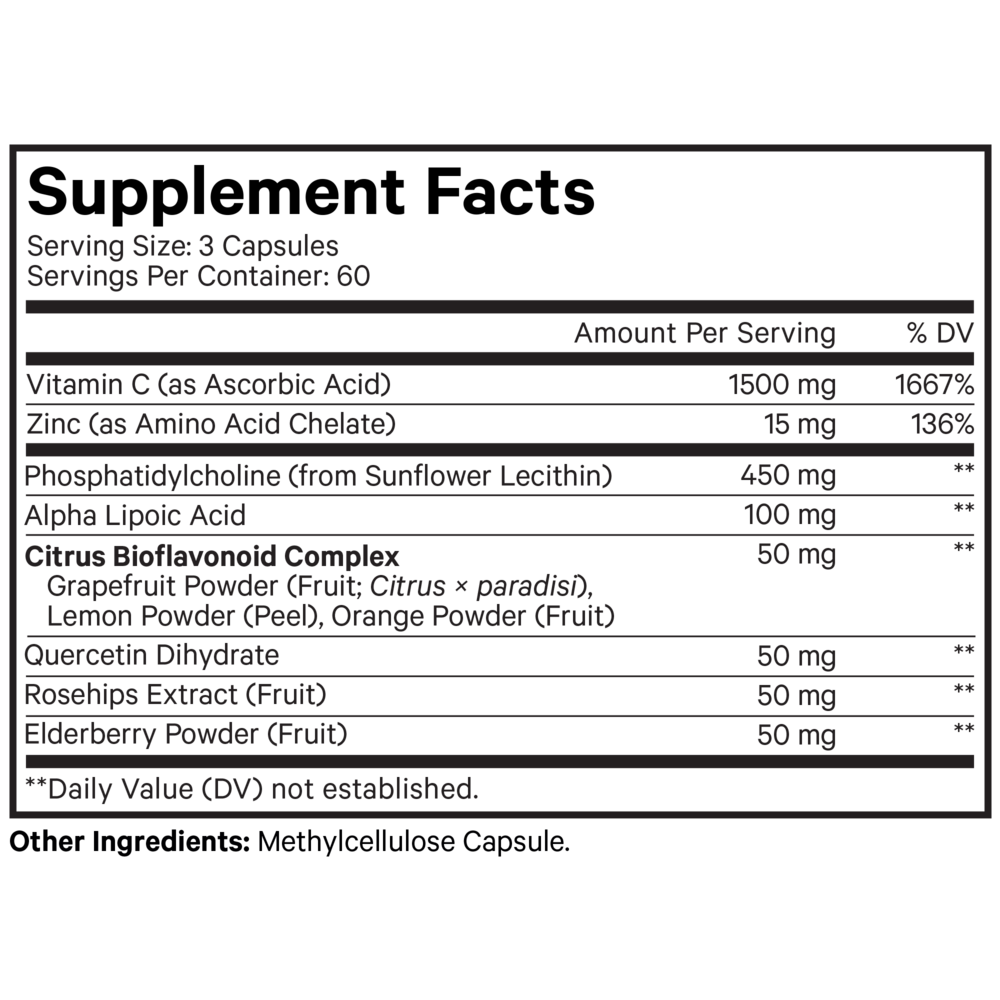 Liposomal Vitamin C+