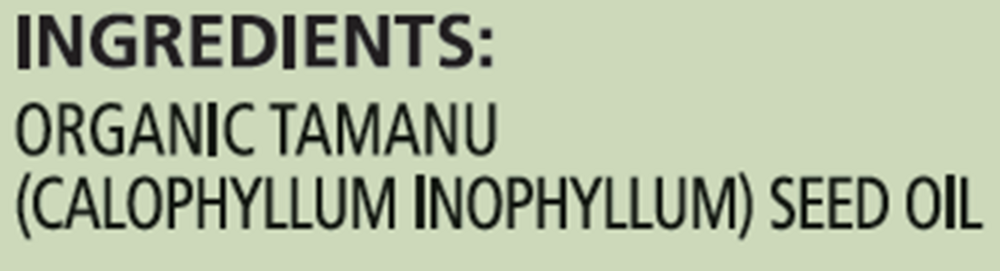 Tamanu Oil Organi