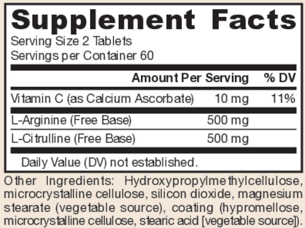 Arginine-Citrulline Sustain