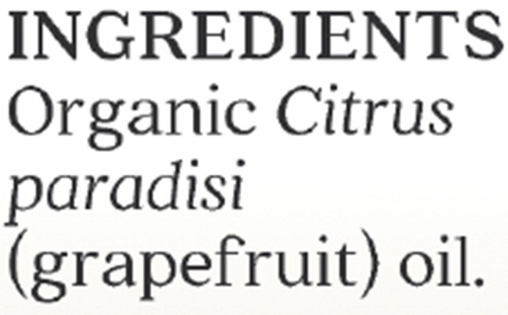 Grapefruit Organic Essential Oil