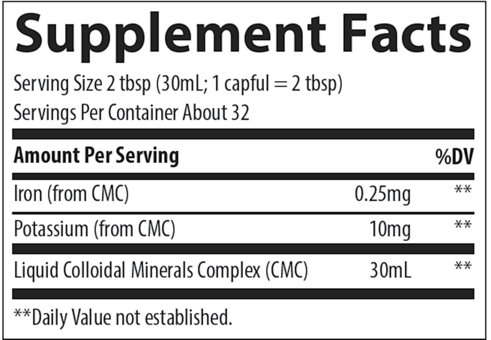 Colloidal Minerals