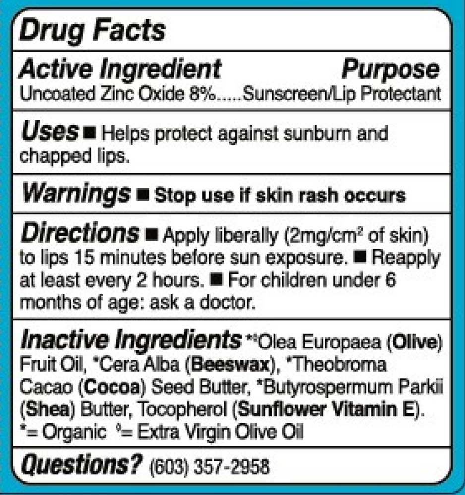 Badger SPF 15 Active Mineral Lip Balm Stick