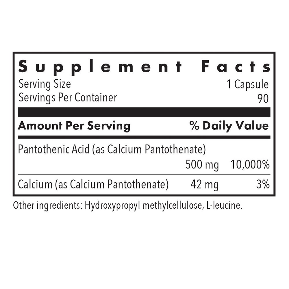 Pantothenic Acid