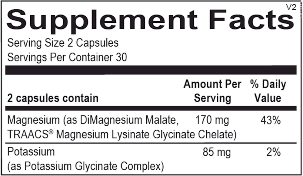Reacted Magnesium and Potassium