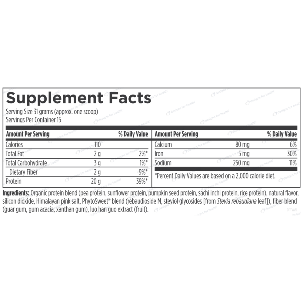 Phytotein, Vanilla