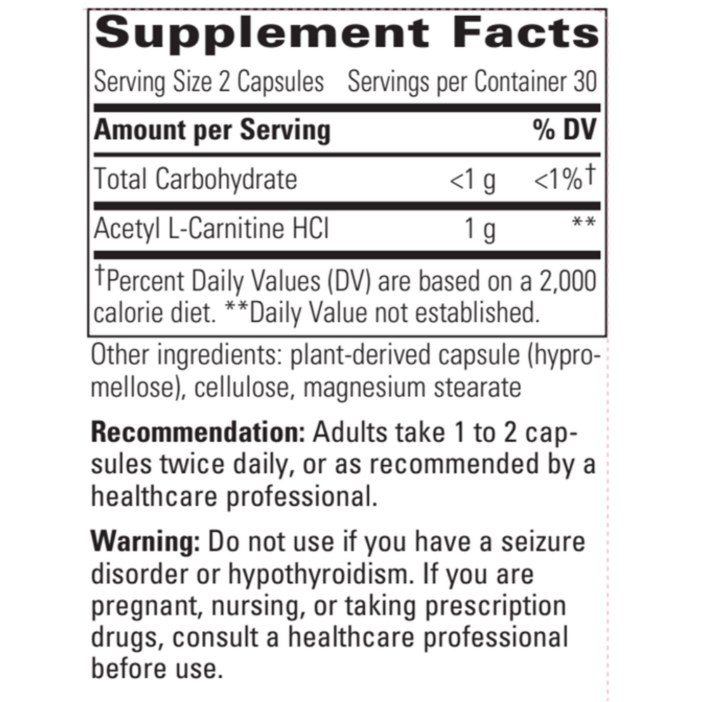 Acetyl L-Carnitine