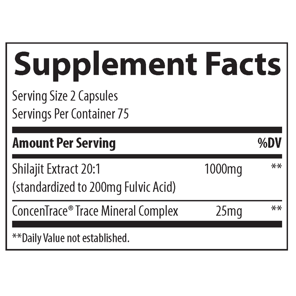 Shilajit Capsule 1000 mg