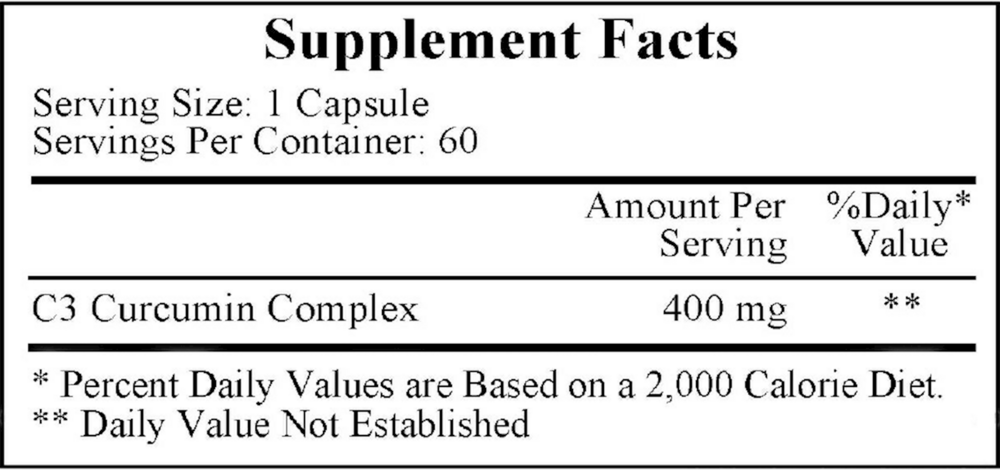 Curcumin C3 Complex
