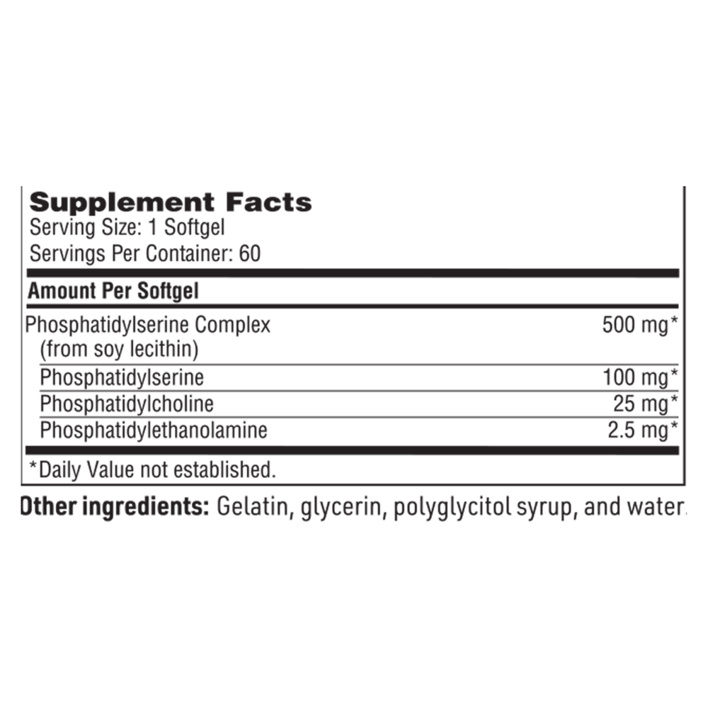 SeraBella™ Plus (Phosphatidyl Serine)