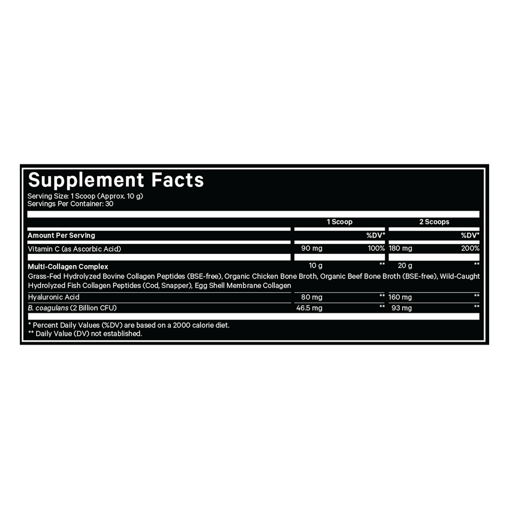 Hydrolyzed Multi Collagen Peptides Unflavored