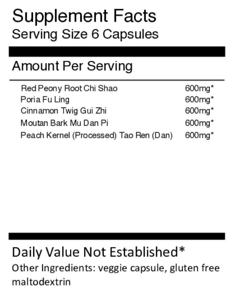 Gui Zhi Fu Ling Wan Capsules - Cinnamon