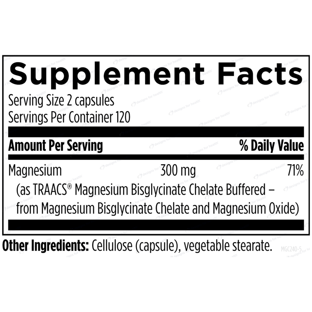 Magnesium Glycinate Complex (formerly Magnesium Buffered Chelate)