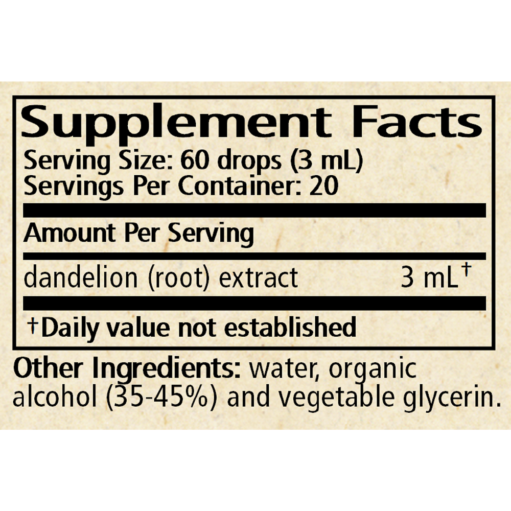 Taraxacum officinale (root) - dandelion (root)