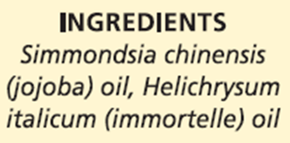 Helichrysum in Jojoba