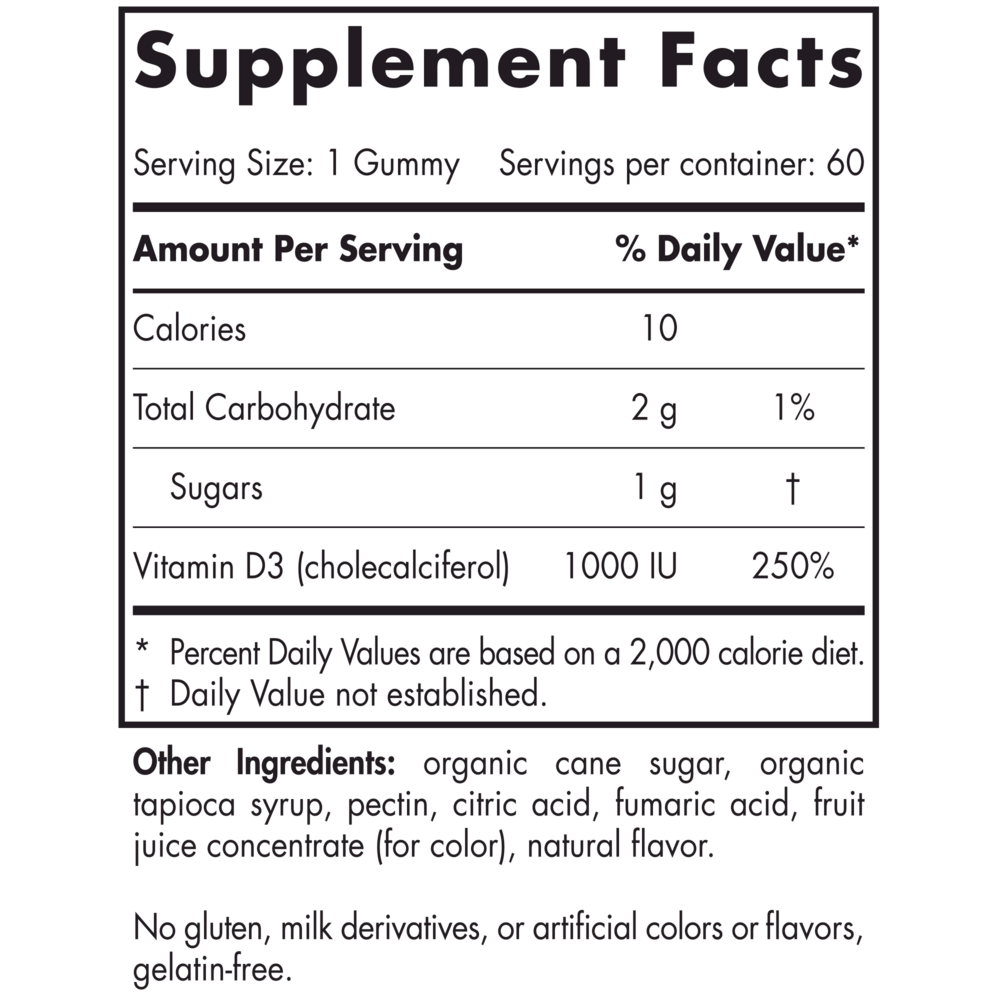 Vitamin D3 Gummies