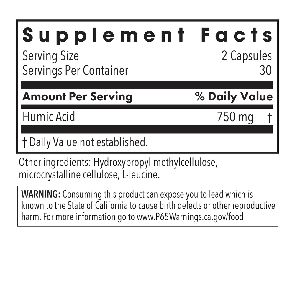Humic Acid 750mg