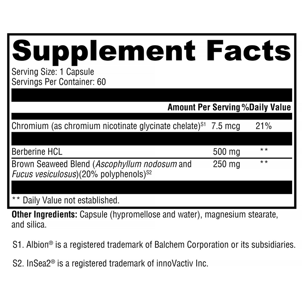Berberine with InSea2
