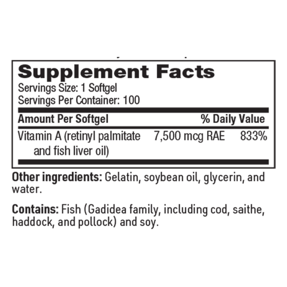 Vitamin A 25000IU