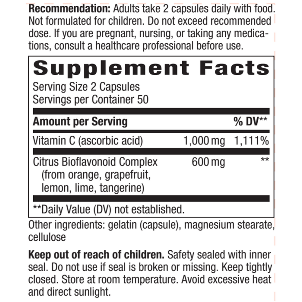 Vitamin C 1000mg with Bioflavonoids