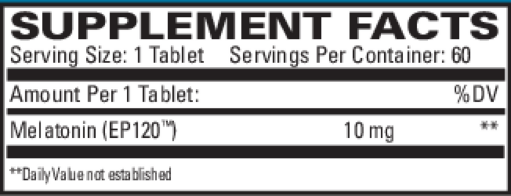 Melatonin 10mg Sustained Release