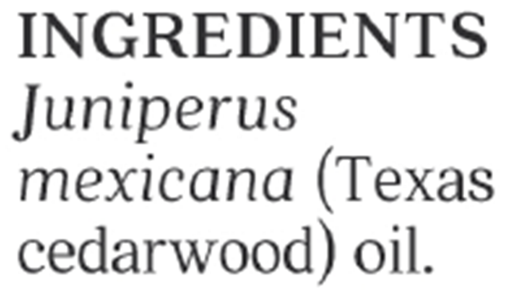 Cedarwood Essential Oil
