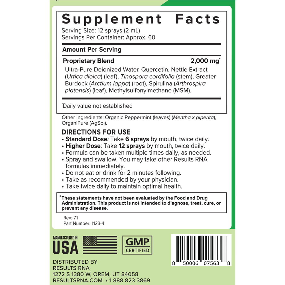 Quercetin Seasonal Extra Strength
