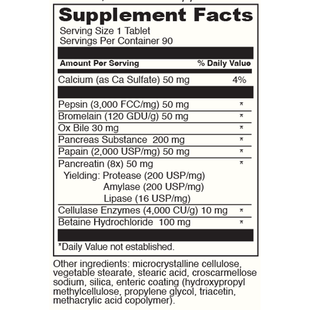 Digestive Enzymes