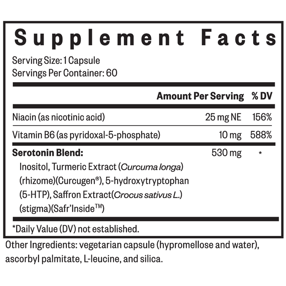 Serotonin Nutrients