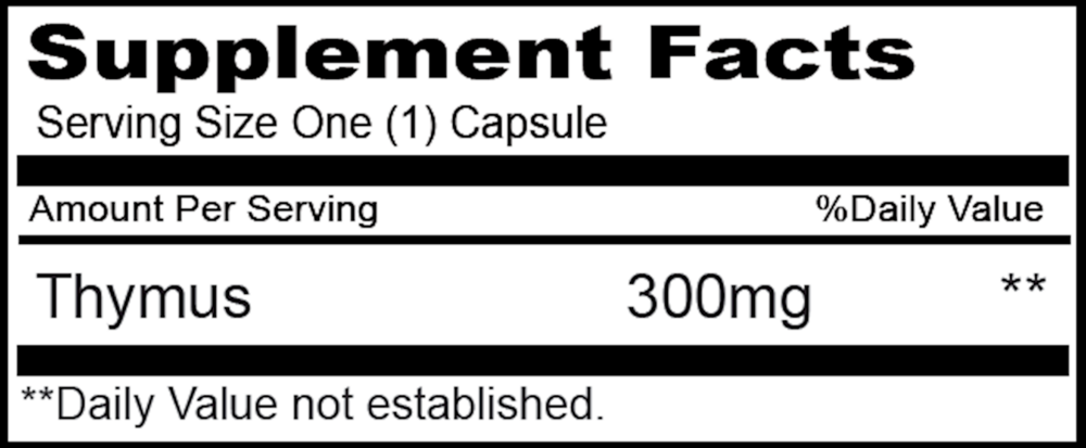 Thymus 300mg
