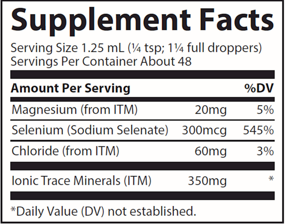 Liquid Ionic Selenium 300mcg