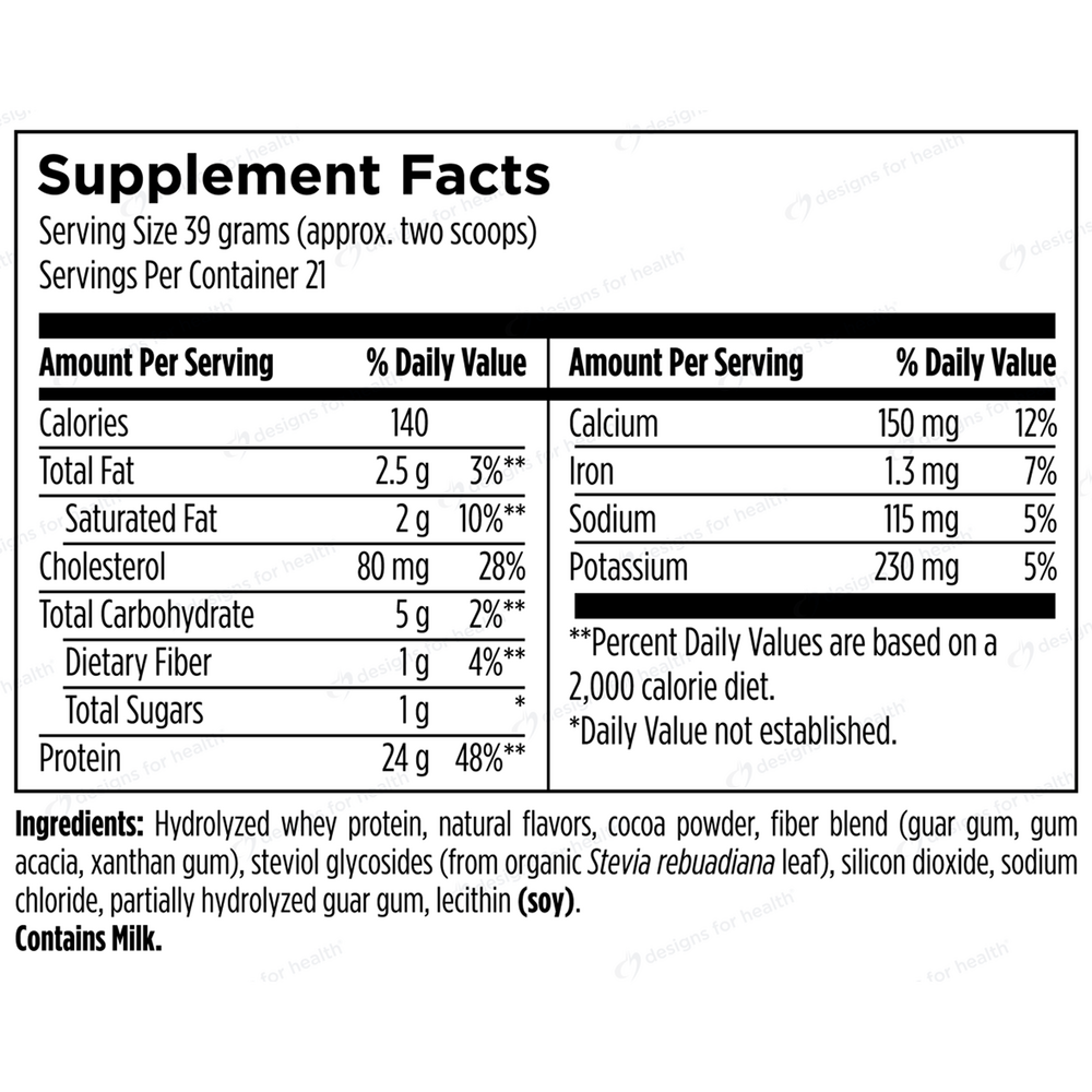 Hydrolyzed ISO-Whey Protein Chocolate