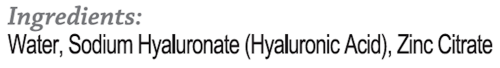 Pure Hyaluronic Acid Serum