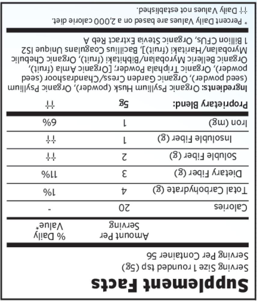 Psyllium Pre & Probiotic Fiber Original