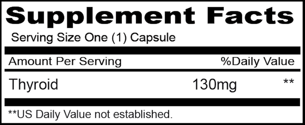 Thyroid 130mg