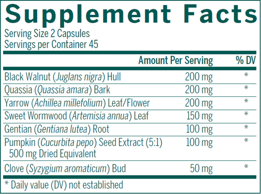 Black Walnut Capsules (California Only)