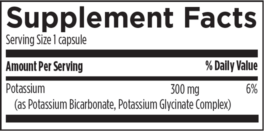 K+2 Potassium 300mg