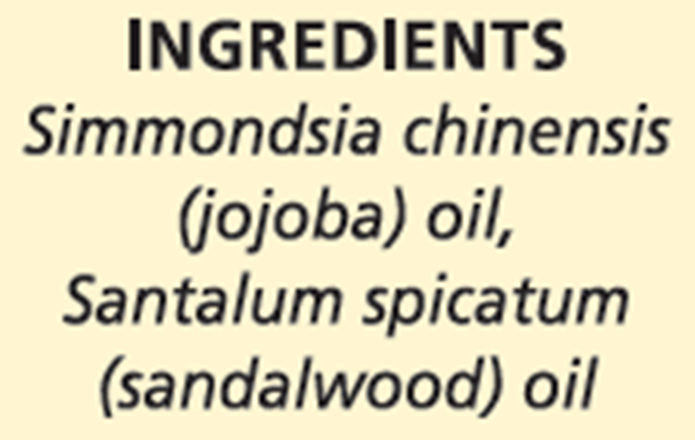Sandalwood in Jojoba