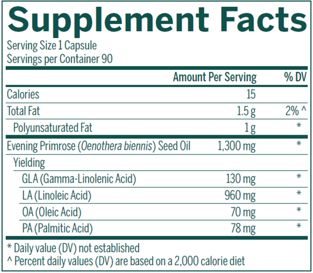 GLA 130 Primrose Oil